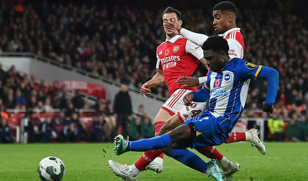 Arsenal vs. Brighton: ambas escuadras juegan por la liga inglesa. Foto: AFP Arsenal vs. Brighton: ambas escuadras juegan por la liga inglesa. Foto: AFP