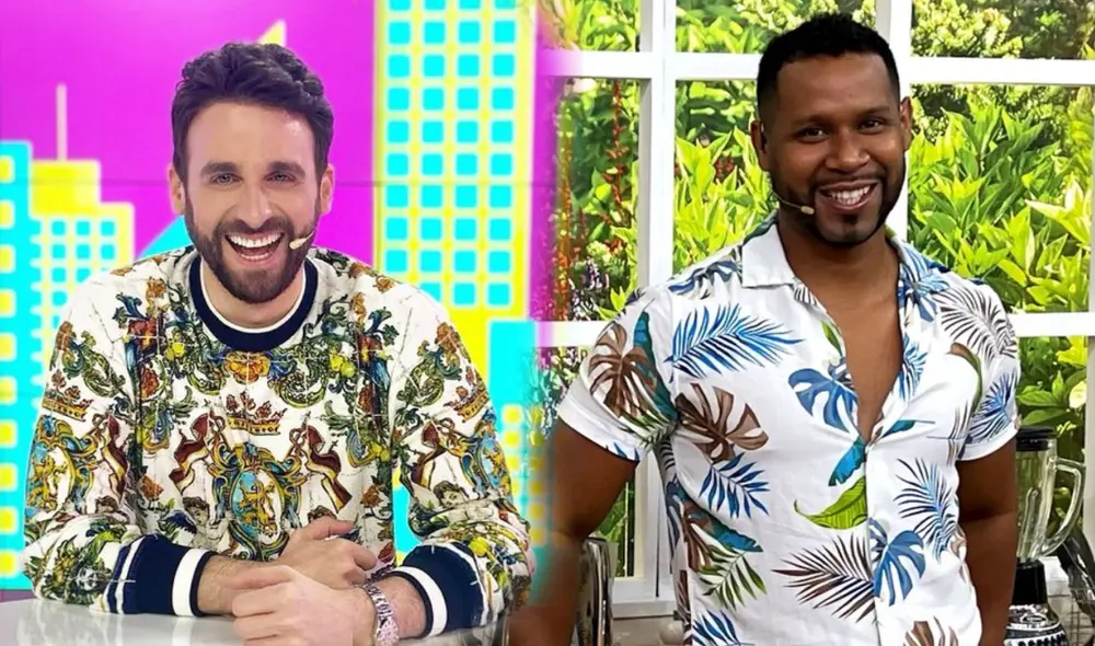 Rodrigo González conduce el programa "Amor y fuego" en Willax. Foto: composición LR/ Instagram