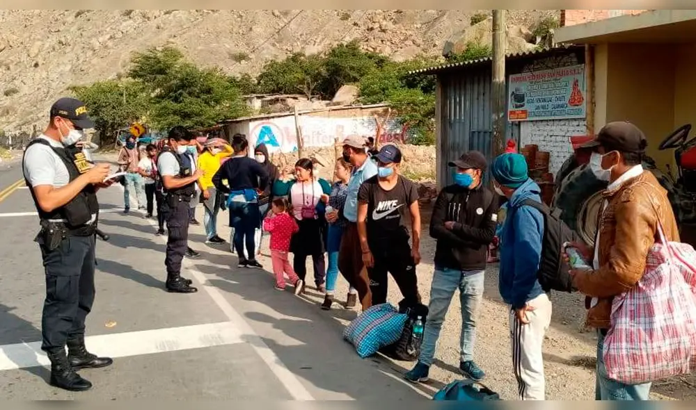 Refuerzan control en pases fronterizos a Cajamarca Refuerzan control en pases fronterizos a Cajamarca