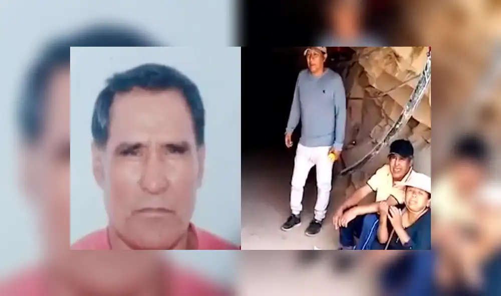 Familiares de minero Francisco Machaca permanecen en la entrada de socavón a la espera de su rescate. Foto: Captura de video / Panamericana Familiares de minero Francisco Machaca permanecen en la entrada de socavón a la espera de su rescate. Foto: Captura de video / Panamericana