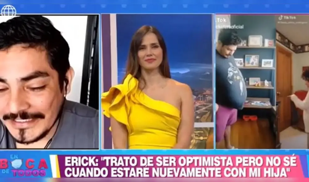 Erick Elera se quiebra al reencontrarse con su hija en En boca de todos Erick Elera se quiebra al reencontrarse con su hija en En boca de todos