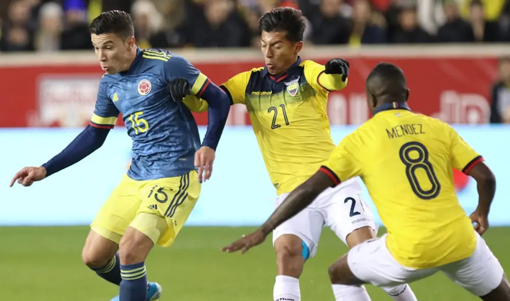 Ecuador cayó por la mínima ante Colombia por fecha FIFA 2019 [RESUMEN]