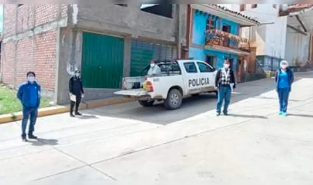 Intervienen a persona con covid-19 transitando en las calles de Áncash Intervienen a persona con covid-19 transitando en las calles de Áncash