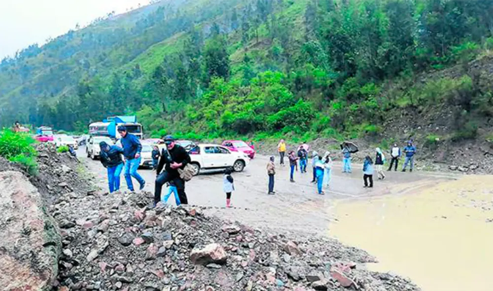 Un muerto por intensas lluvias en regiones del país