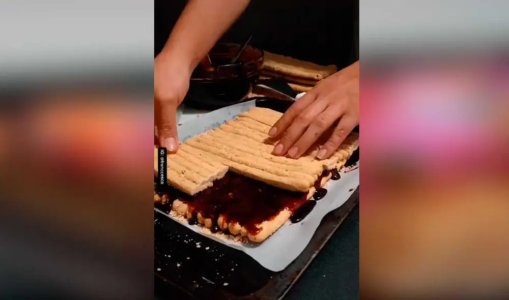 Desliza las imágenes para aprender a preparar este exquisito postre peruano. Foto: Captura de TikTok/Franccesco