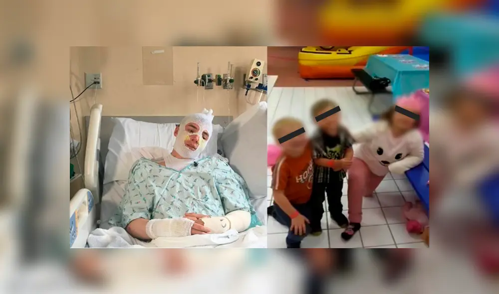 Tío rescata a sobrinos