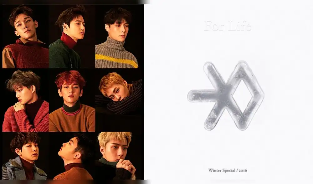 Esta es la portada y concepto de For Life, una de las baladas románticas de EXO más apreciadas por sus fans.