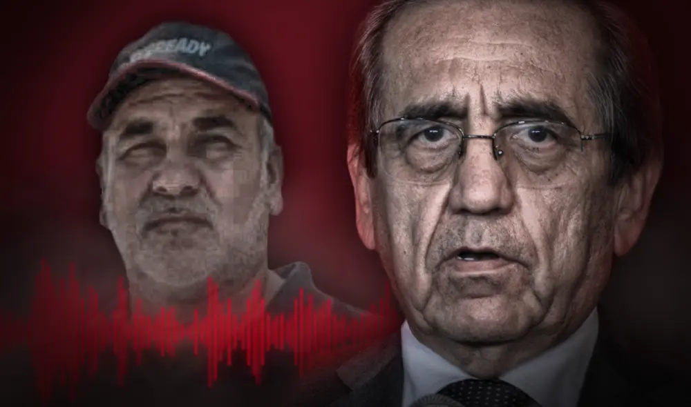 Carlos Butrón Dos Santos, alias 'Brasil', exnarcotraficante, y Jorge del Castillo, excongresista del Apra. Composición: Fabrizio Oviedo / La República.