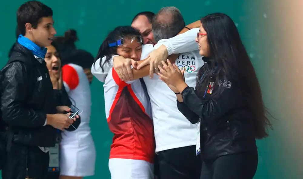 Lima 2019: Mía Rodríguez y Nathaly Paredes logran medalla de bronce para Perú en modalidad de frontenis