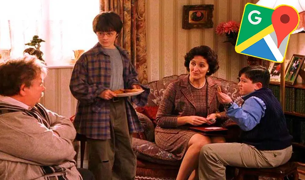 Desliza las imágenes para ver cómo luce la casa en la que se filmó las películas de Harry Potter. Foto: Captura de YouTube/Harry Potter Desliza las imágenes para ver cómo luce la casa en la que se filmó las películas de Harry Potter. Foto: Captura de YouTube/Harry Potter