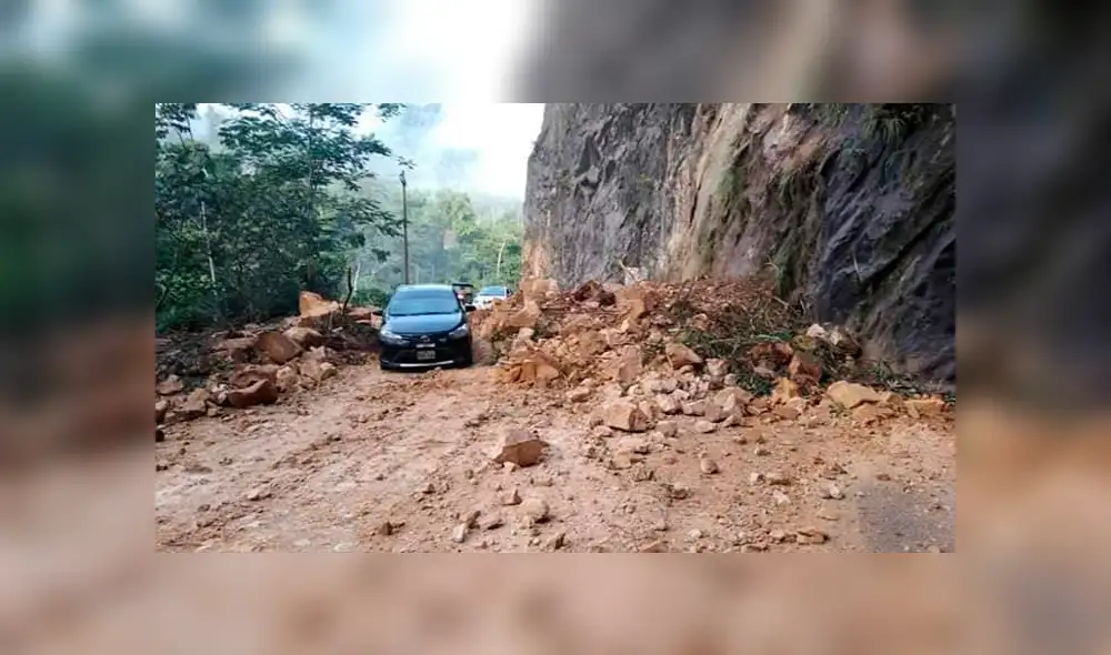 Vía que une Yurimaguas - Tarapoto colapsa tras sismo de 8.0 grados en Loreto 