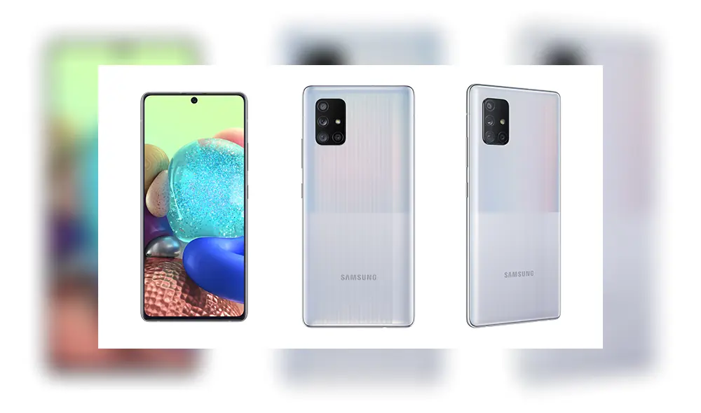 Así luce el nuevo Samsung Galaxy A71 5G.