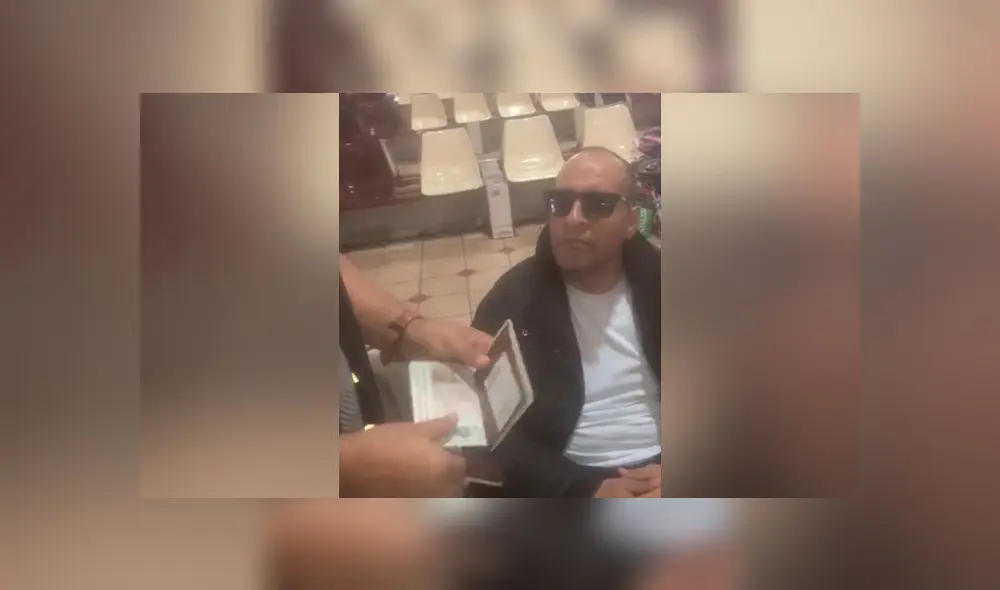 Adolfo Bazán fue capturado en Tacna este martes 24 de diciembre. Créditos: Captura. Adolfo Bazán fue capturado en Tacna este martes 24 de diciembre. Créditos: Captura.