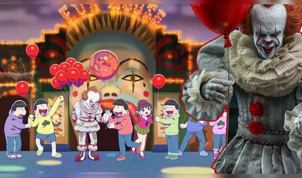 Pennywise junto a Mr. Osomatsu
