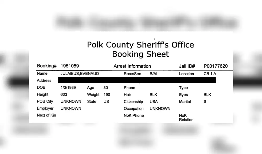 Evenaud Julmeus informó a la madre del niño sobre lo que había hecho. Foto: Difusión.