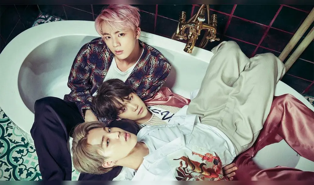 Deslise para ver más fotos de Jin, Jimin y Yoongi de BTS.