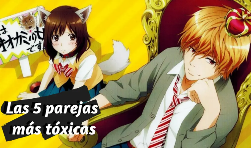 Estas son las 5 parejas más tóxicas del anime