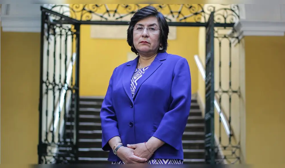 "Yo me someto a todos mis votos y a todas mis decisiones que sean verificadas", añadió la magistrada. Foto: Antonio Melgarejo / La República. "Yo me someto a todos mis votos y a todas mis decisiones que sean verificadas", añadió la magistrada. Foto: Antonio Melgarejo / La República.