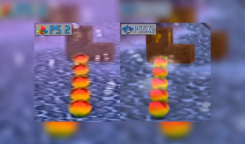 Ejemplo de gráficos mejorados en PS1