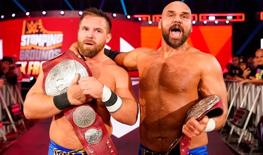 Dash Wilder y Scott Dawson fueron campeones de RAW dos veces como The Revival. Foto: WWE