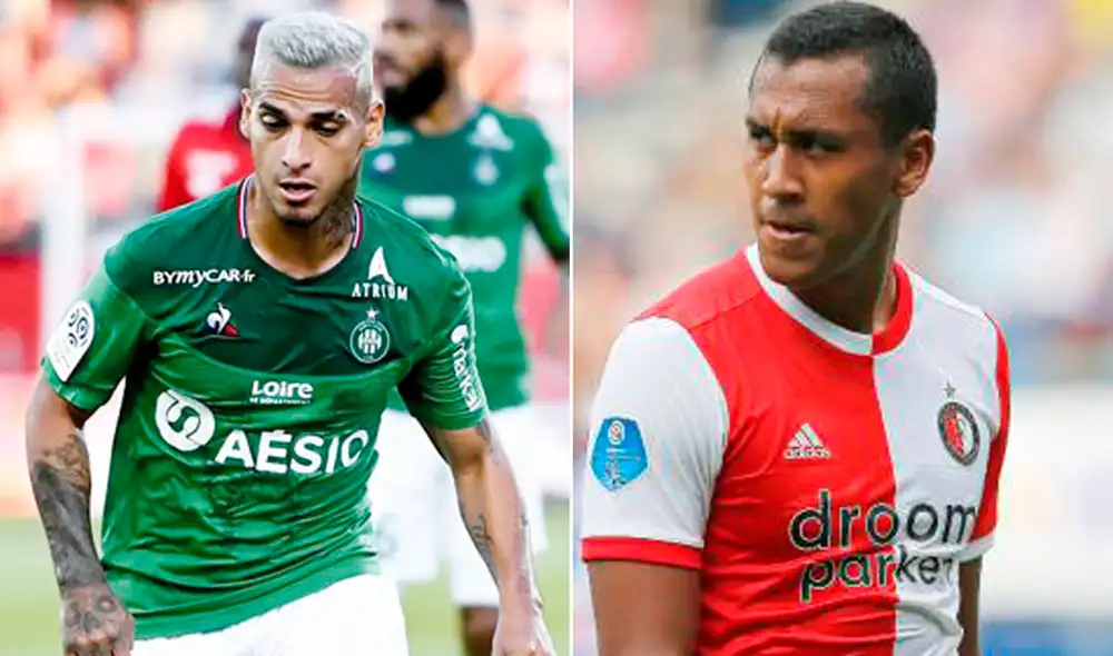 Miguel Trauco y Renato Tapia Miguel Trauco y Renato Tapia