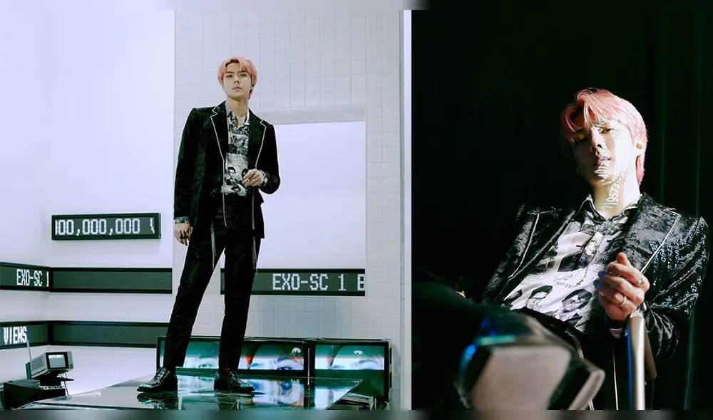 Sehun para "1 Billion Views". Foto: SM Entertainment.