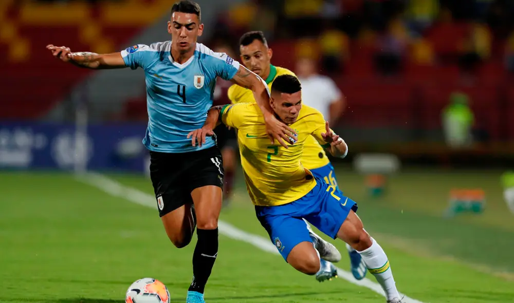 Brasil vs. Uruguay EN VIVO: sigue AQUÍ el partido por la fecha 2 del cuadrangular final en el Preolímpico Sub-23. | Foto: EFE Brasil vs. Uruguay EN VIVO: sigue AQUÍ el partido por la fecha 2 del cuadrangular final en el Preolímpico Sub-23. | Foto: EFE