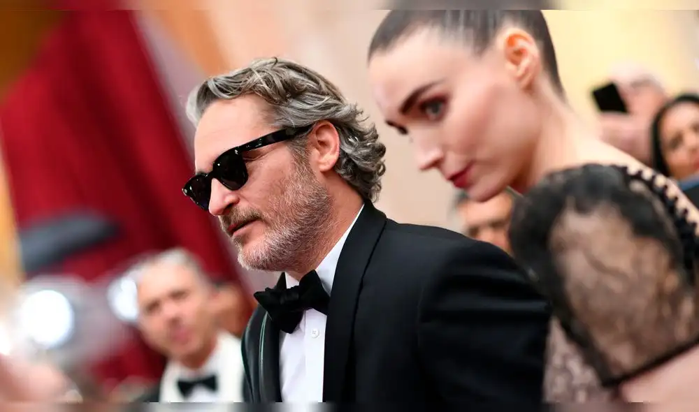 Joaquin Phoenix y Rooney Mara, Oscar 2020, veganos Joaquin Phoenix y Rooney Mara, Oscar 2020, veganos
