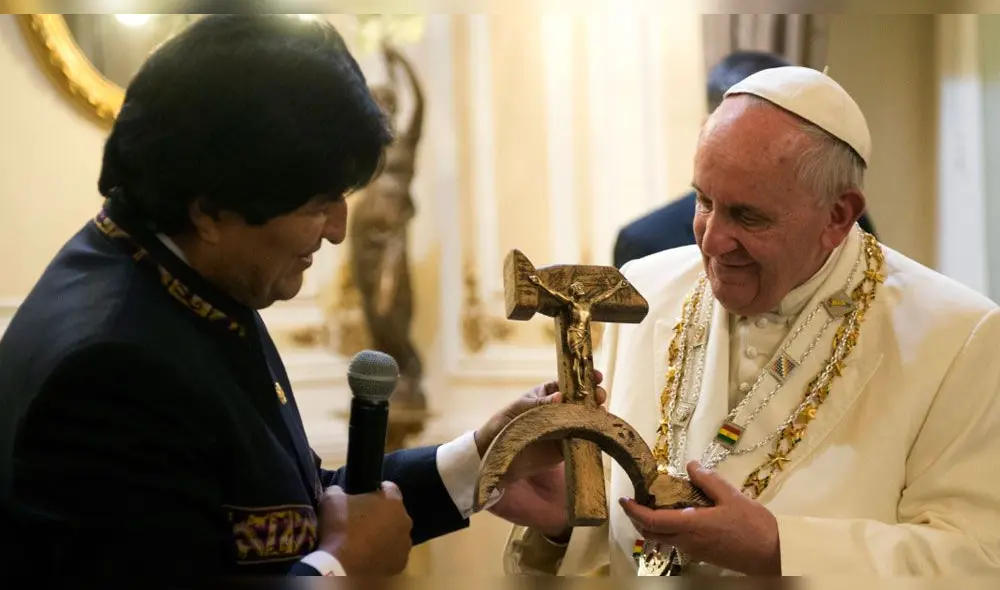 Evo Morales dice que el papa Francisco lo llamó para felicitarlo por victoria de su partido Evo Morales dice que el papa Francisco lo llamó para felicitarlo por victoria de su partido