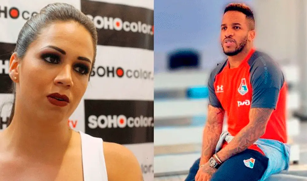 Melissa Klug y Jefferson Farfán Melissa Klug y Jefferson Farfán