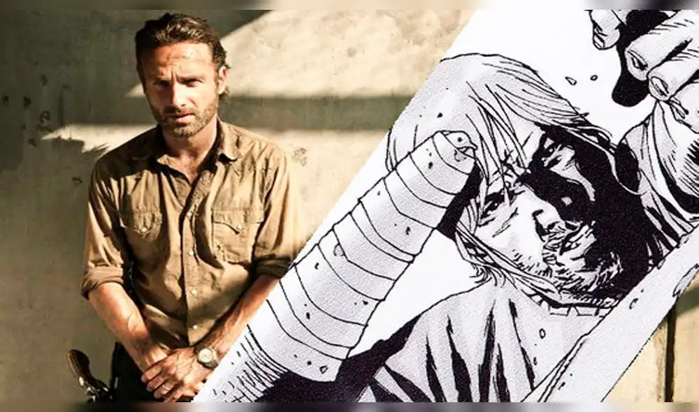 The Walking Dead: Rick Grimes perdería su mano igual que en el cómic [FOTOS]