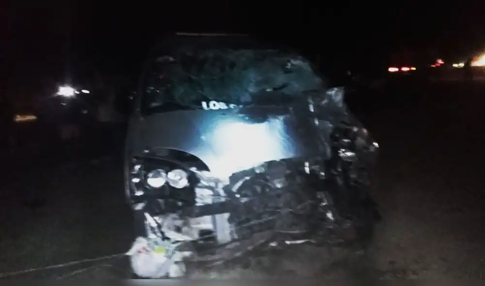 Unidades quedaron destrozadas tras el impacto. Unidades quedaron destrozadas tras el impacto.