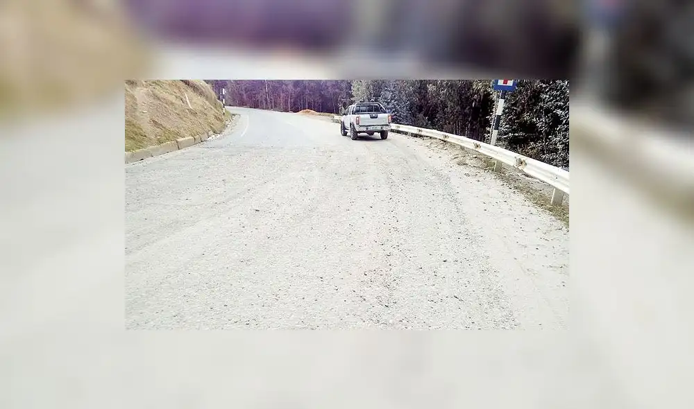 Carretera Trujillo-Huamachuco está en mal estado en unos 3 kilómetros