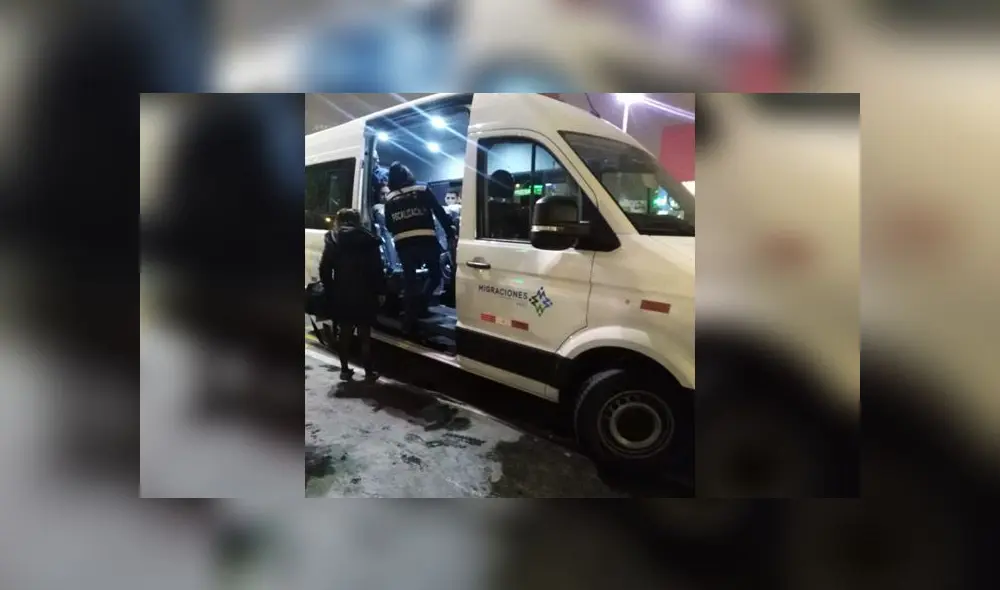 Once extranjeros fueron retenidos al no poder acreditar su situación regular en territorio peruano. (Foto: Difusión)