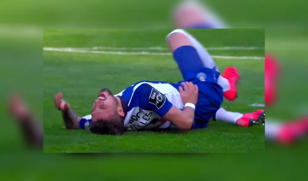 ¿La lesión mas tonta del mundo? Pateó un penal y tuvo que ser reemplazado [VIDEO]