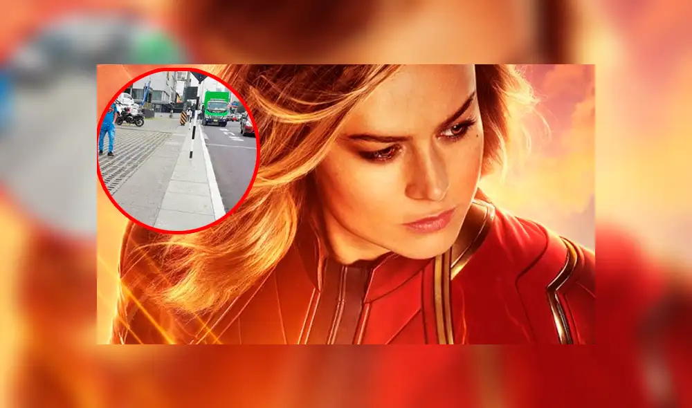 Facebook viral: 'Capitana Marvel' es captada en Lima y fans de Marvel nota curioso detalle [FOTOS]