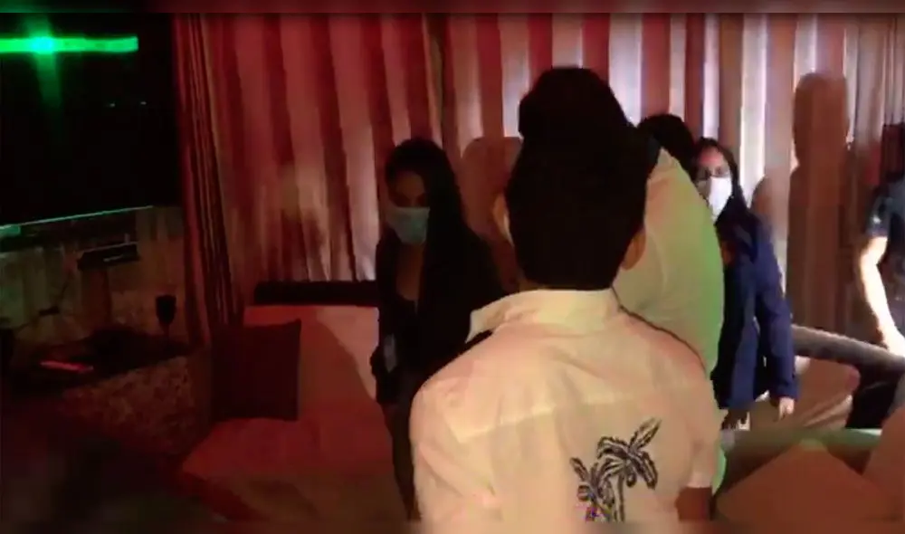 Intervienen a personas que participaban en una fiesta. (PNP) Intervienen a personas que participaban en una fiesta. (PNP)