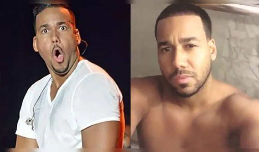 Romeo Santos aparece arrodillado y desnudo para dar importante noticia