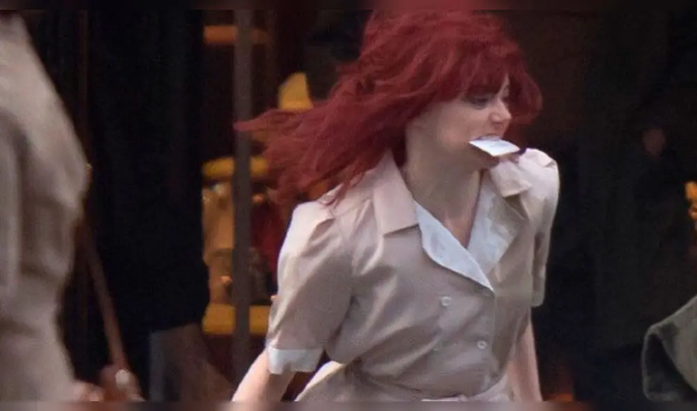 Se filtraron imágenes de la actriz completamente distinta a ese aspecto del clásico cabello blanco y negro Se filtraron imágenes de la actriz completamente distinta a ese aspecto del clásico cabello blanco y negro