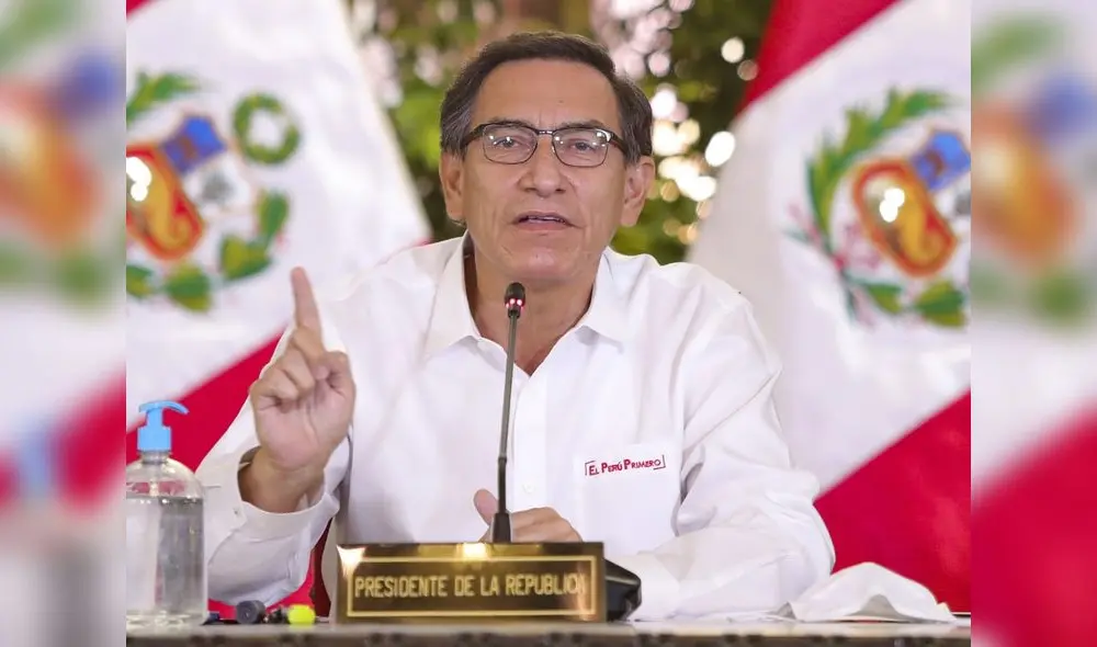 MArtín Vizcarra, presidente de Perú, condena racismo y brutalidad policial contra George Floyd. Foto: AFP. MArtín Vizcarra, presidente de Perú, condena racismo y brutalidad policial contra George Floyd. Foto: AFP.