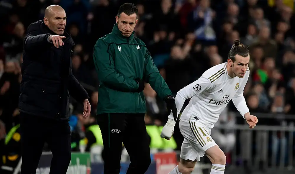 Zidane indicó que Gareth Bale se autodesconvocó del Real Madrid vs Manchester United. Foto: AFP Zidane indicó que Gareth Bale se autodesconvocó del Real Madrid vs Manchester United. Foto: AFP
