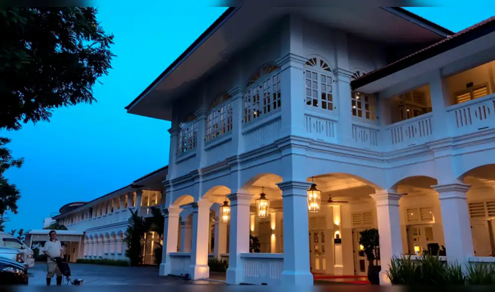 Singapur: el lujoso hotel colonial que acoge la cumbre entre Trump y Kim [FOTOS]