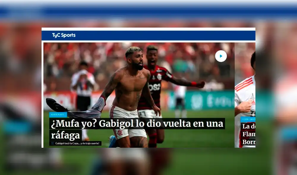 Flamengo se coronó campeón de la Libertadores por segunda vez en su historia. Foto: Olé