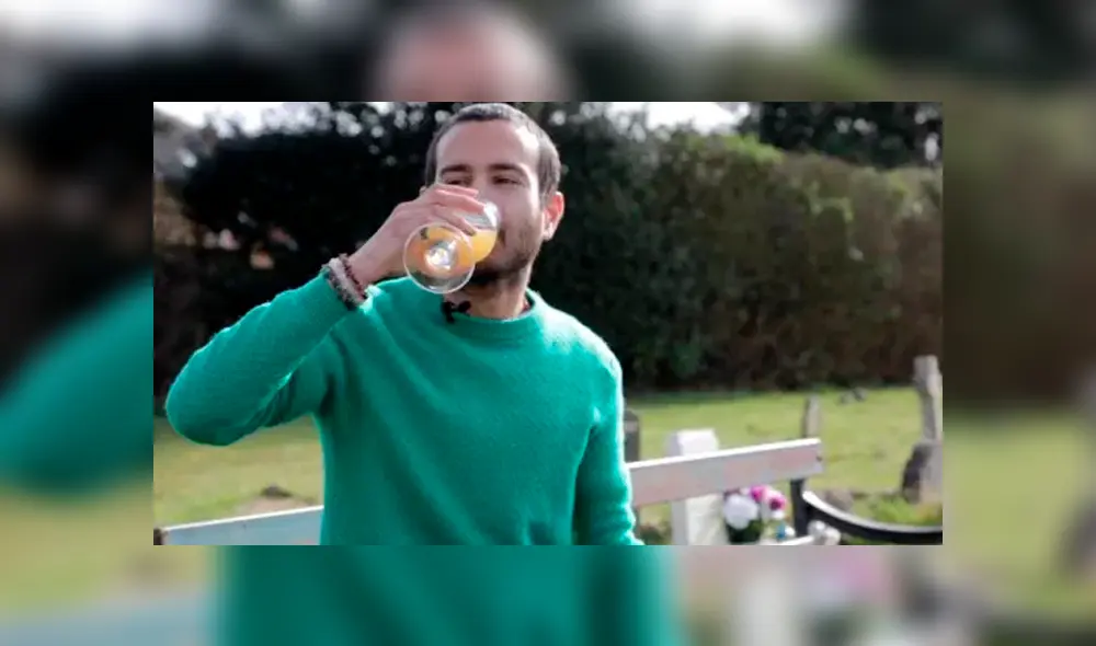 Hombre bebe su orina todos los días y dice que “se siente mejor que nunca” [VIDEO] 