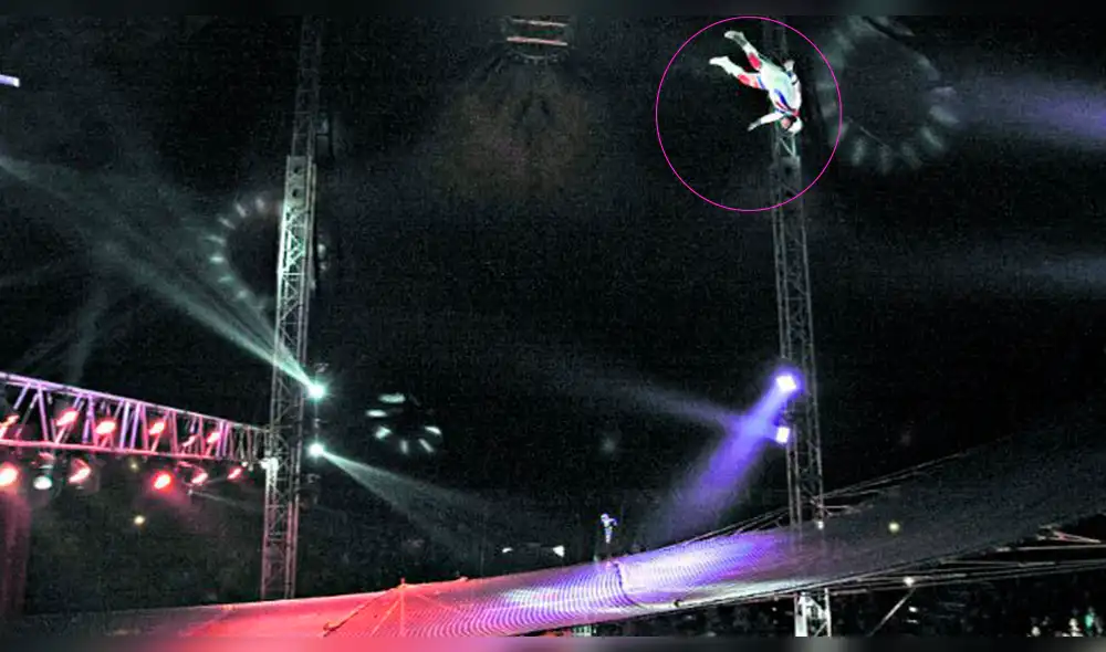 En Facebook: "hombre bala" sufre terrible accidente al realizar peligroso acto [VIDEO]