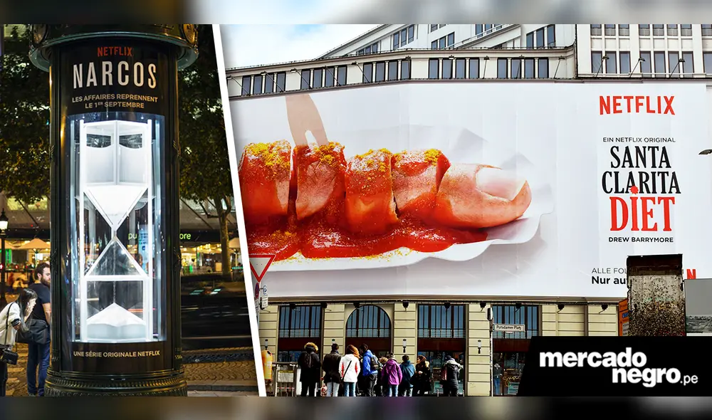 El fenómeno Netflix y sus publicidades más polémicas en vía pública