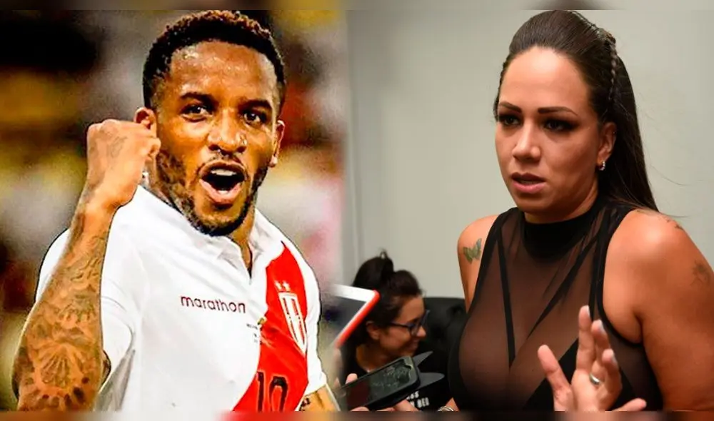 Jefferson Farfán y Melissa Klug Jefferson Farfán y Melissa Klug