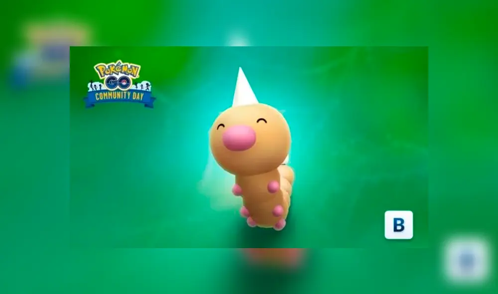 El día de la comunidad aún no tiene fecha, pero será protagonizado por Weedle. El día de la comunidad aún no tiene fecha, pero será protagonizado por Weedle.
