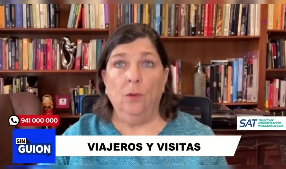 Rosa María Palacios en Sin Guion. Foto: LR+ Rosa María Palacios en Sin Guion. Foto: LR+