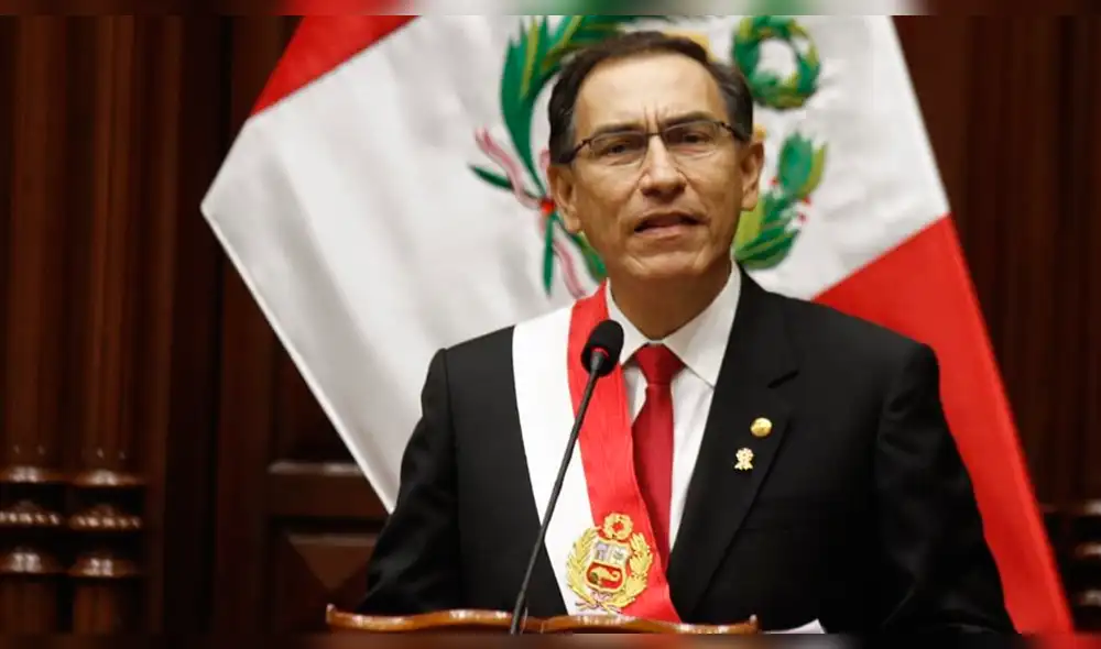 Presidente Vizcarra anunció referéndum para reelección de congresistas Presidente Vizcarra anunció referéndum para reelección de congresistas